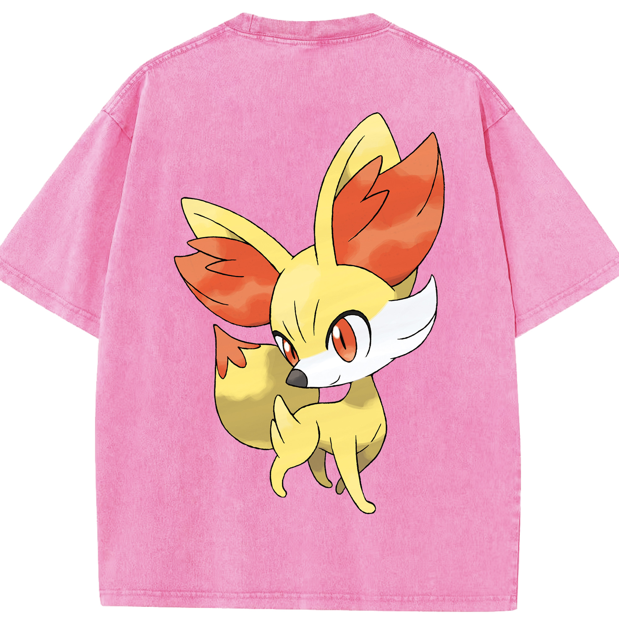 （画像用） ポケットモンスター Pokémon 綿100% ヴィンテージ風 半袖Tシャツ（背面プリント）